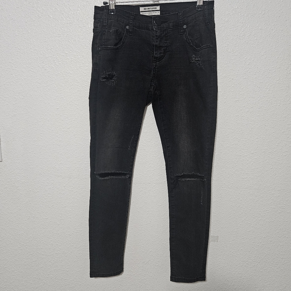 One Teaspoon Freedirds II distressed jeans size 27